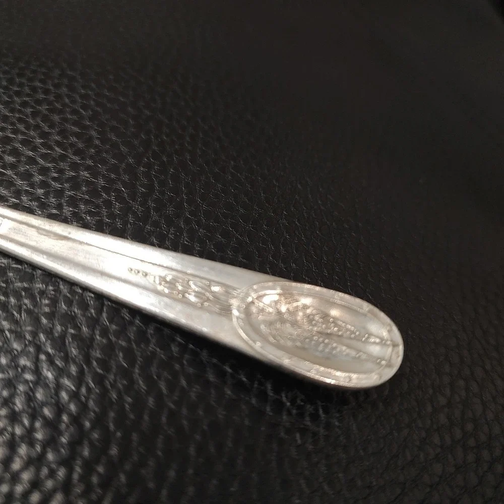 Vtg WM Rogers Silver Plated Souvenir Spoon William McKinley‎ Antique 25th Pres